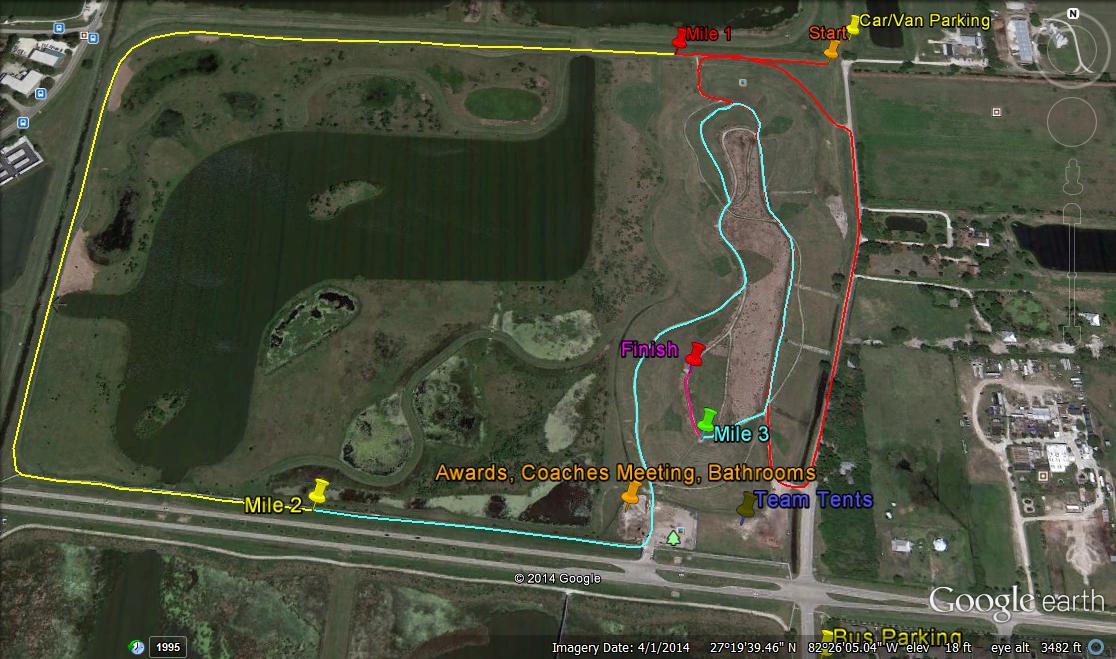 2nd Annual Tri-County XC Championships 2014 - Meet Information